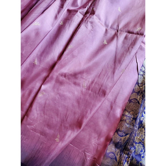 Women Pure Silk Kanjivaram Saree Handloom Wedding Festive Designer - Picture 11 of 16